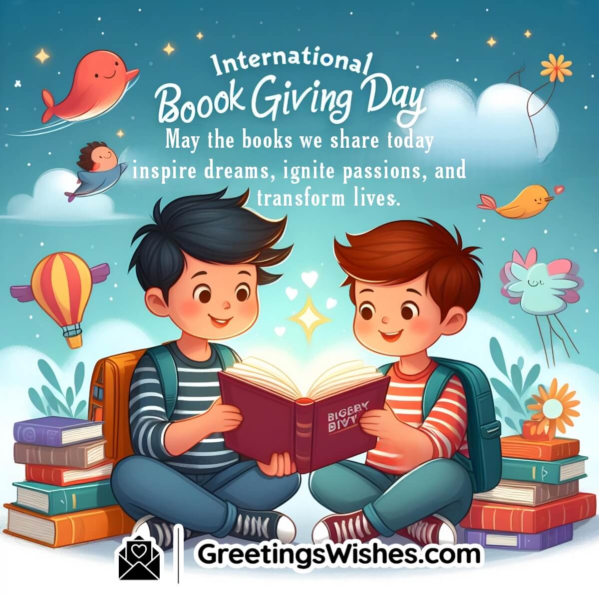 International Book Giving Day Wish
