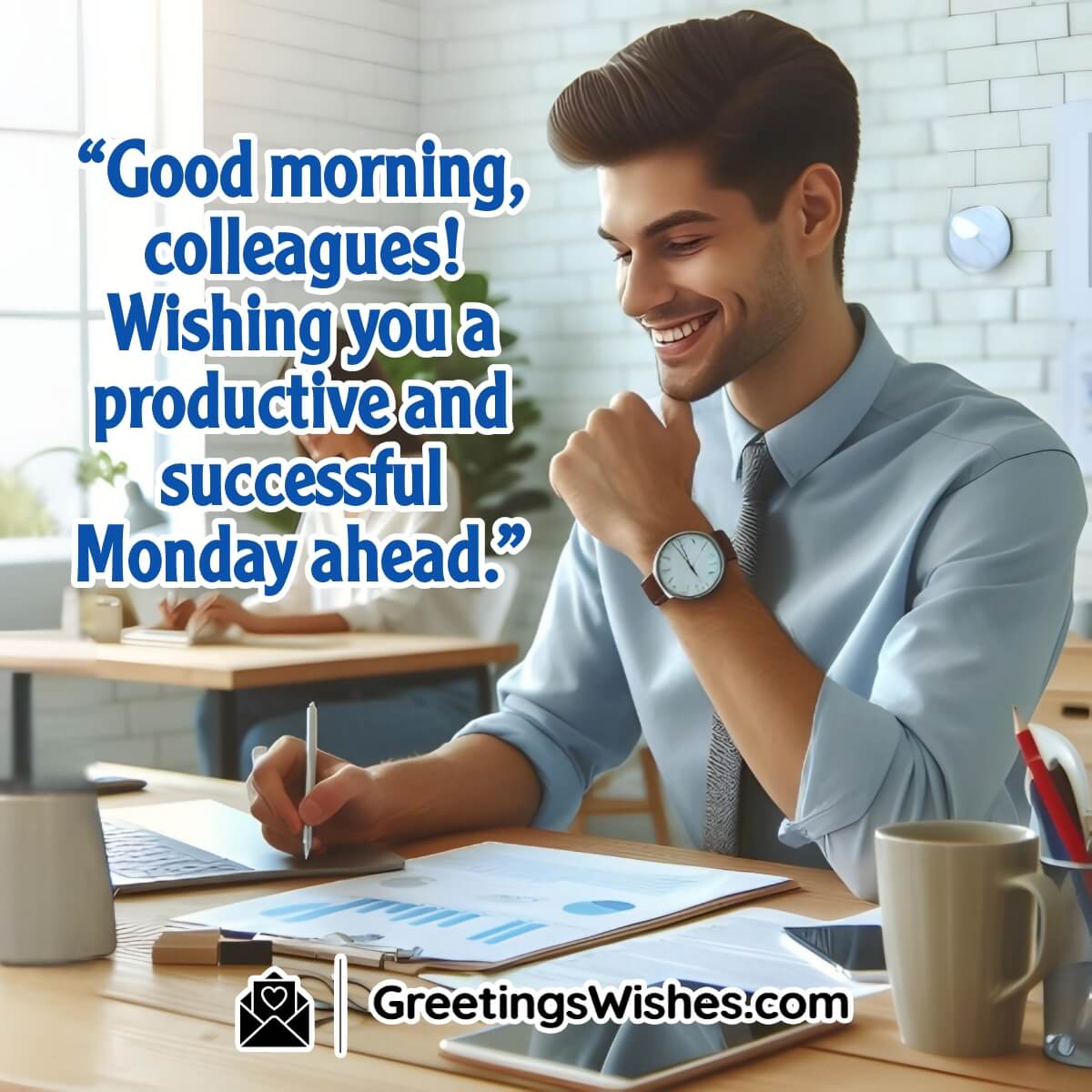 Monday Wishes For Colleagues