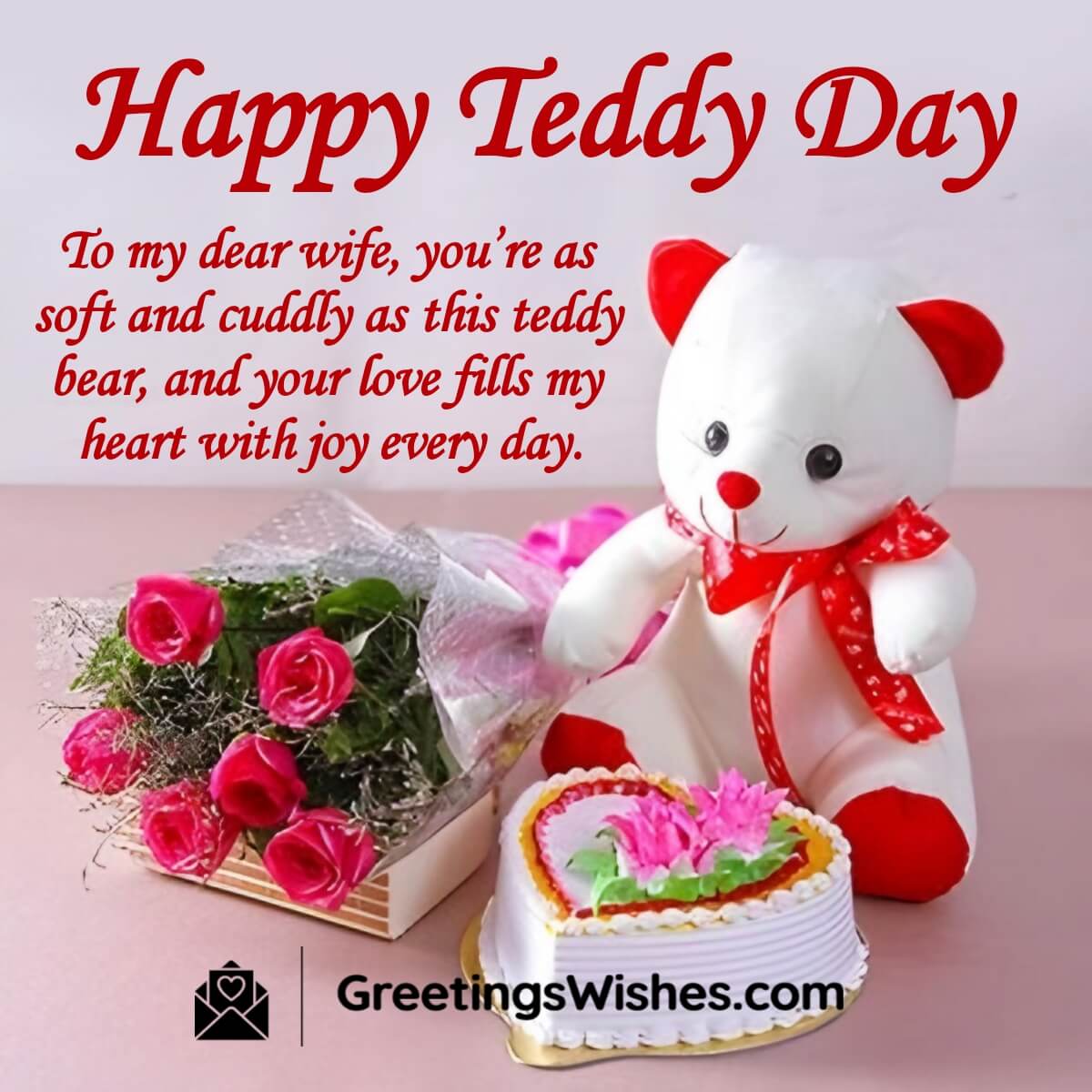 Teddy Day Wishes For Wife