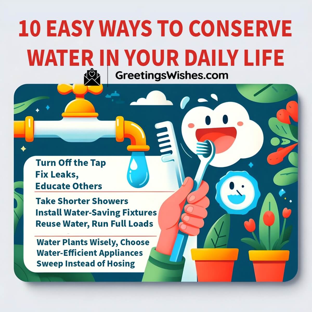 10 Easy Ways To Conserve Water In Your Daily Life