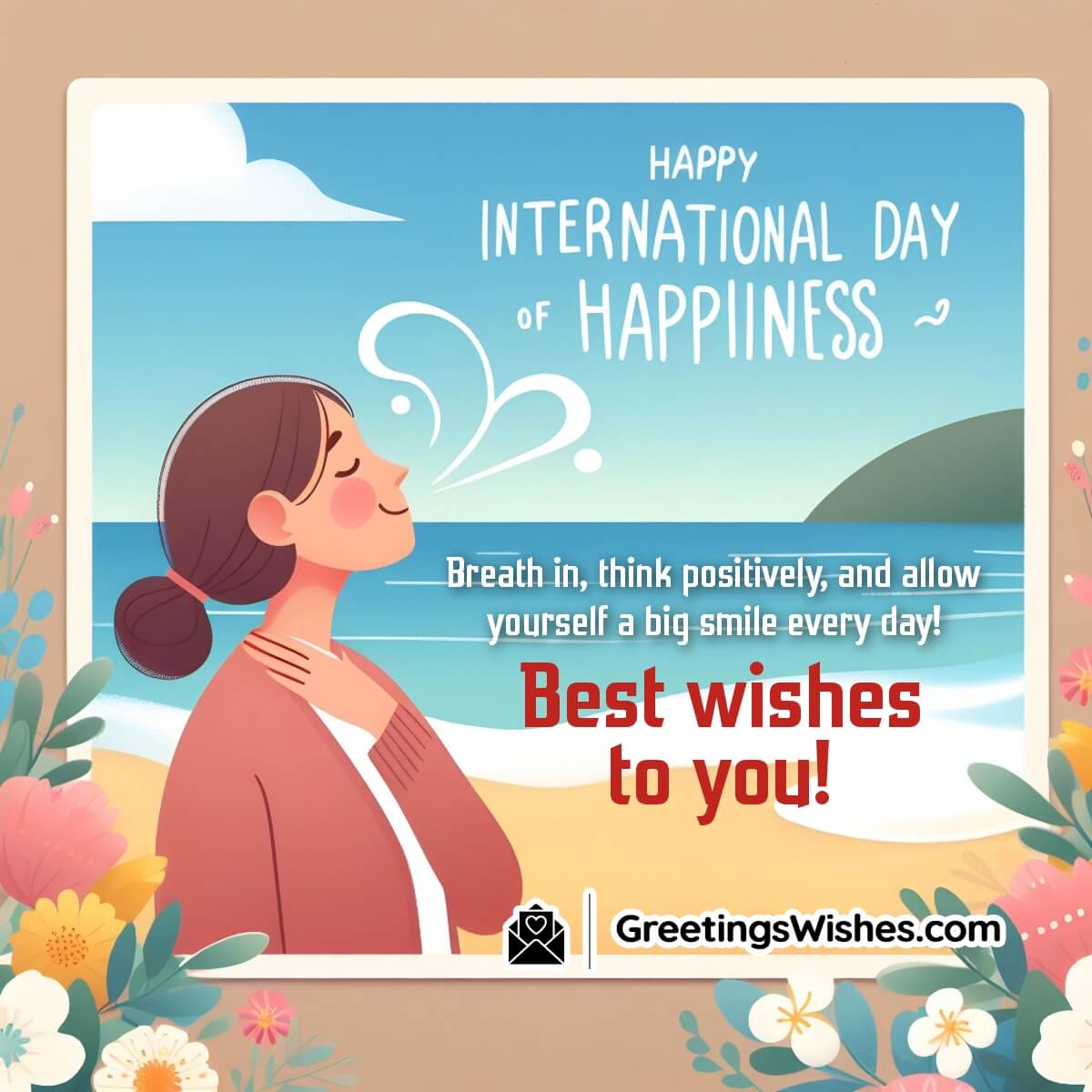 Best Wishes On International Day Of Happiness