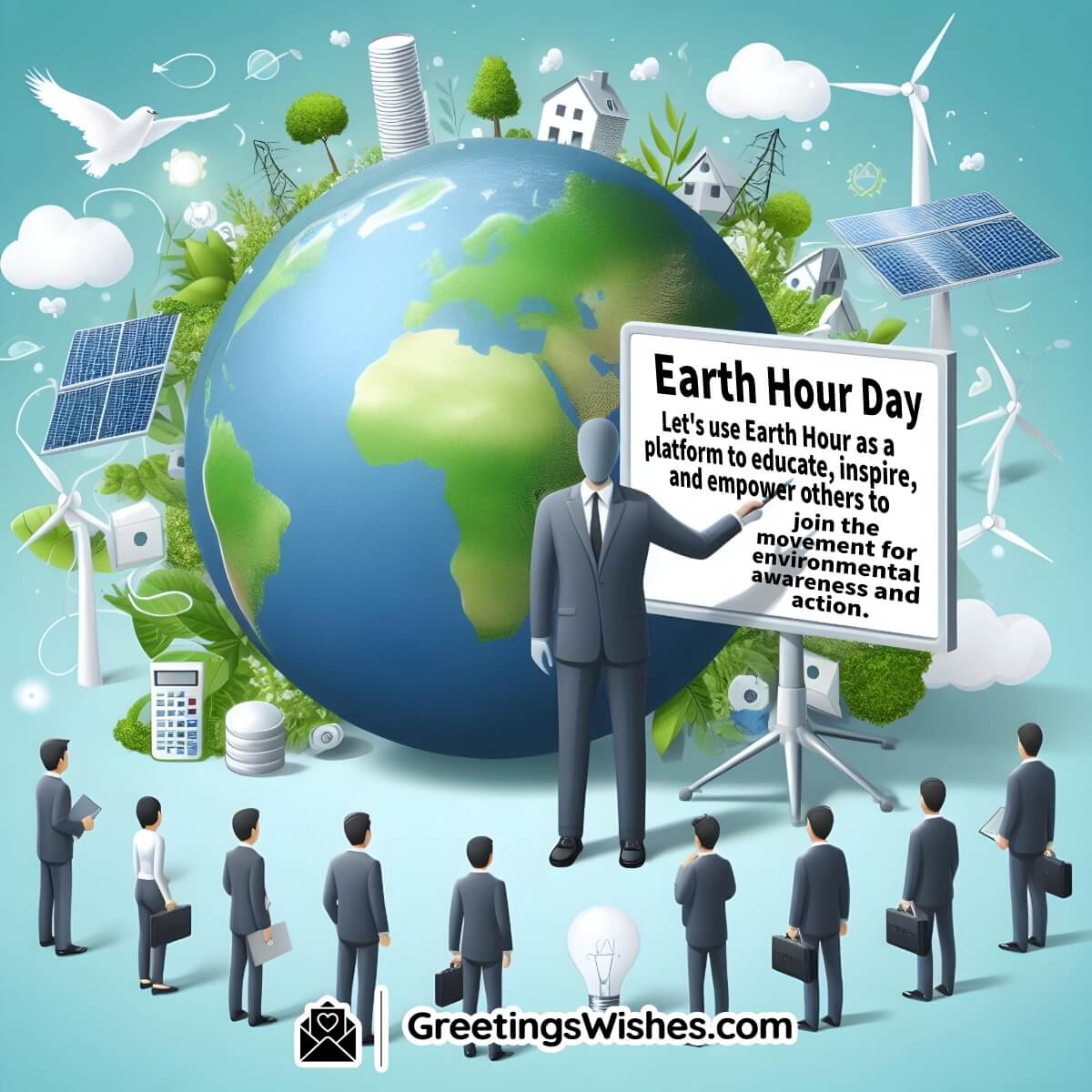 Earth Hour Day Messages