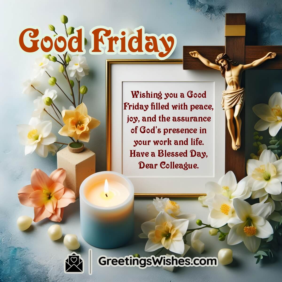 Good Friday Wish For Colleagues