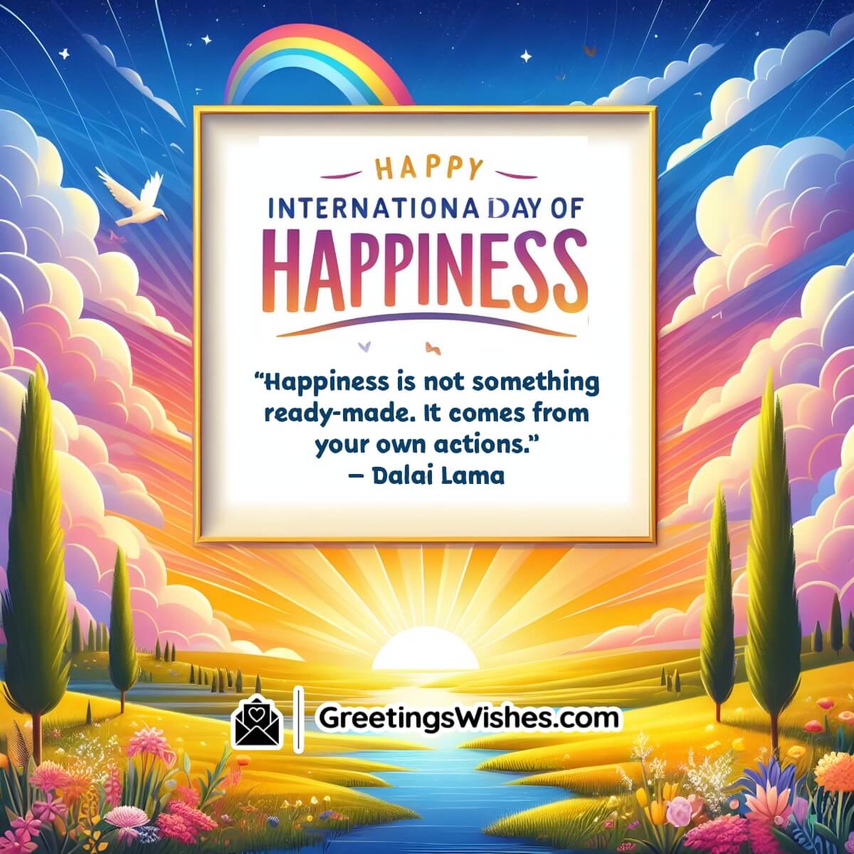 Hapoy International Day Of Happiness Quotes