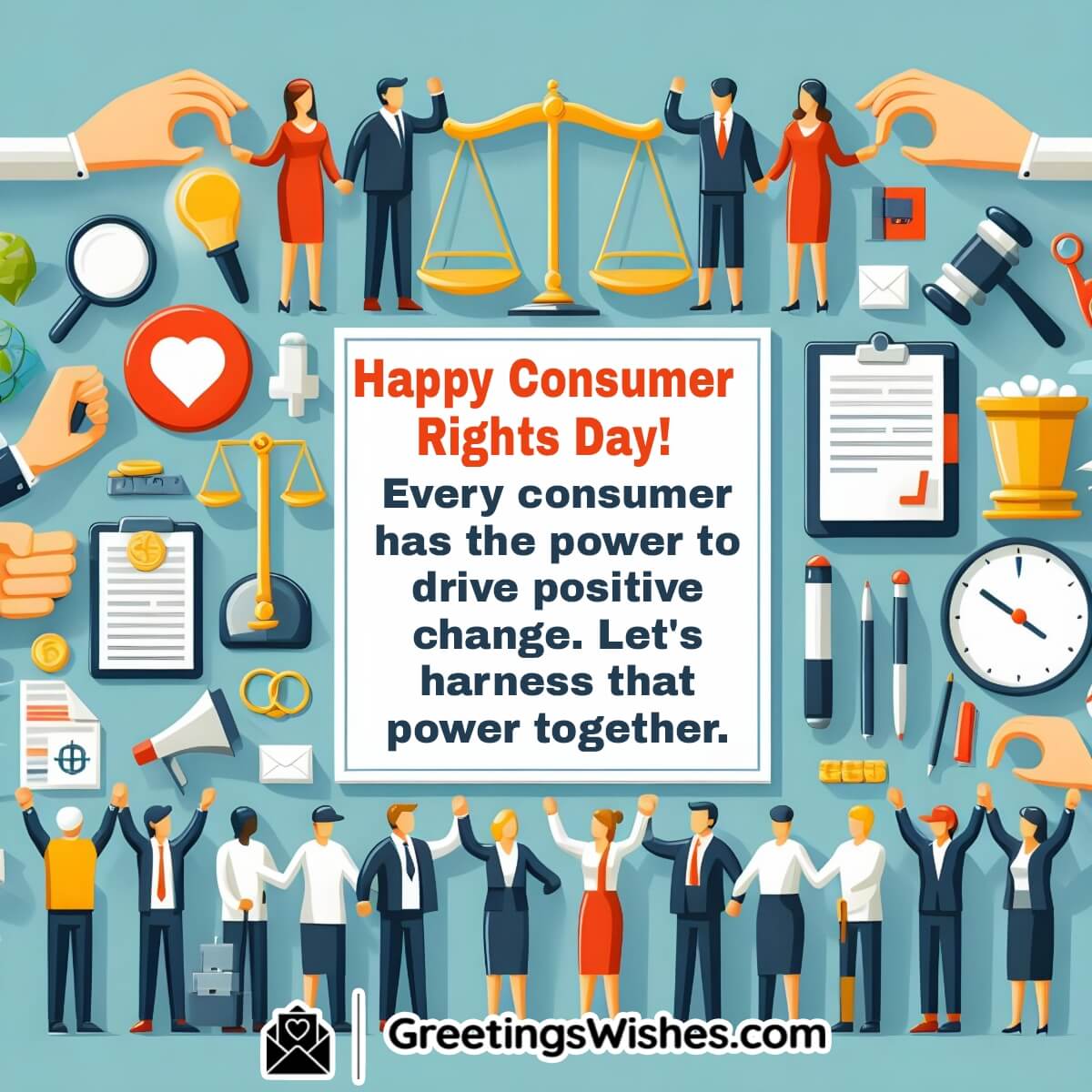 Happy Consumer Rights Day Message Pic