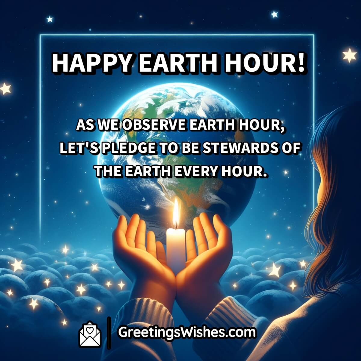 Happy Earth Hour Day Wish