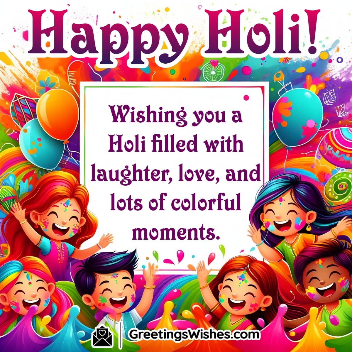 Happy Holi Wish Image