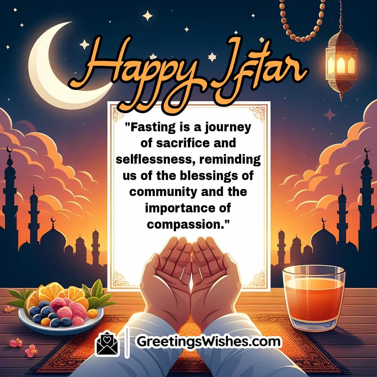 Happy Iftar Message