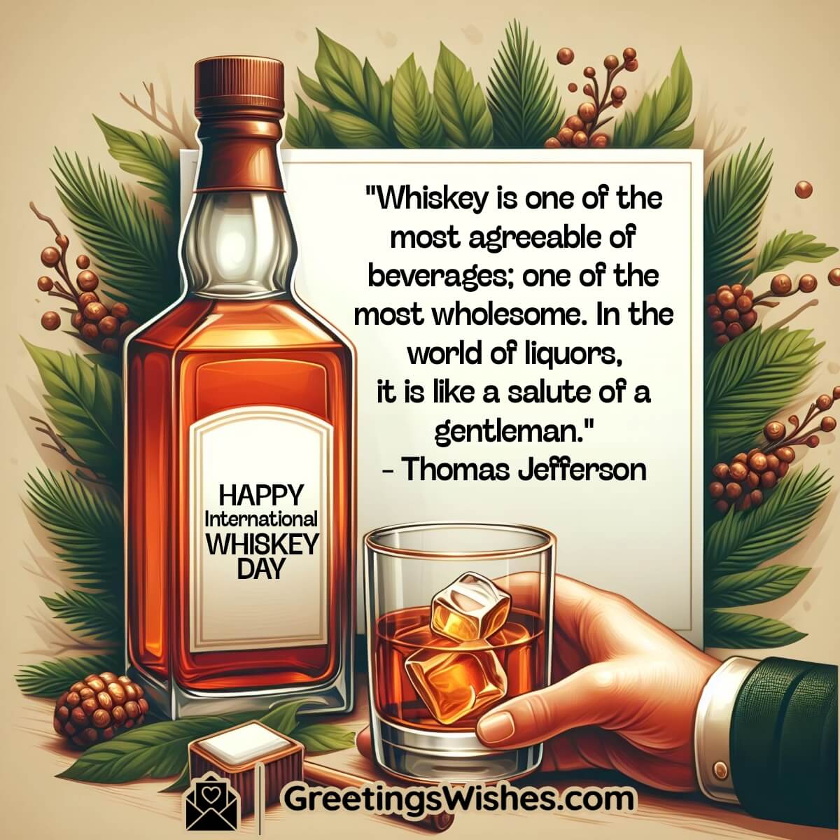 Happy International Whiskey Day Quote