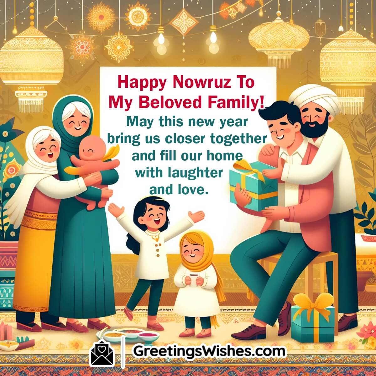 Happy Nowruz Wishes For Family