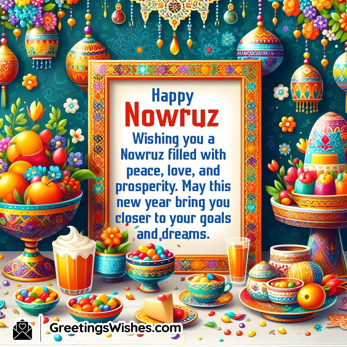 Nowruz Greetings Wishes Messages (20 March)