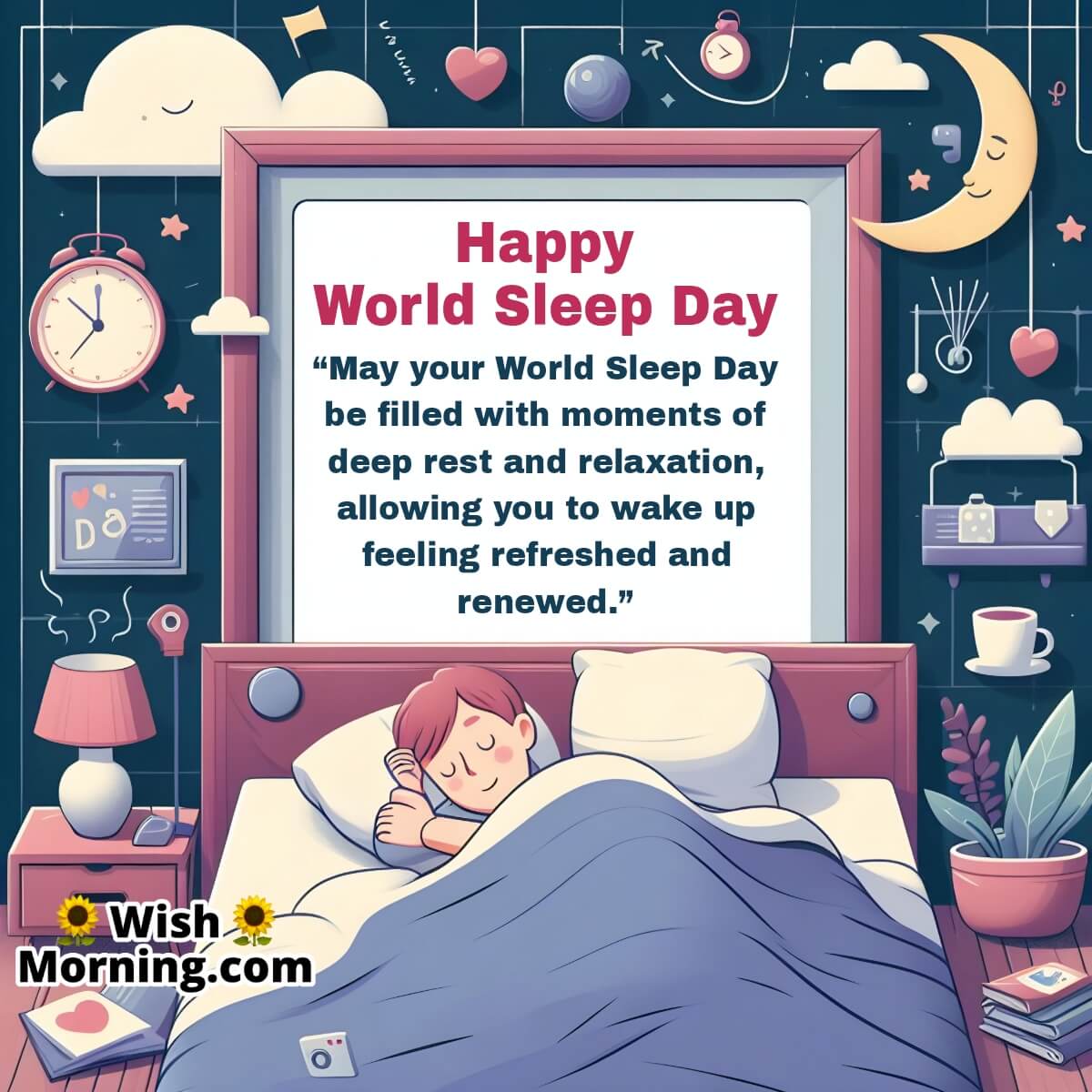 Happy World Sleep Day Message
