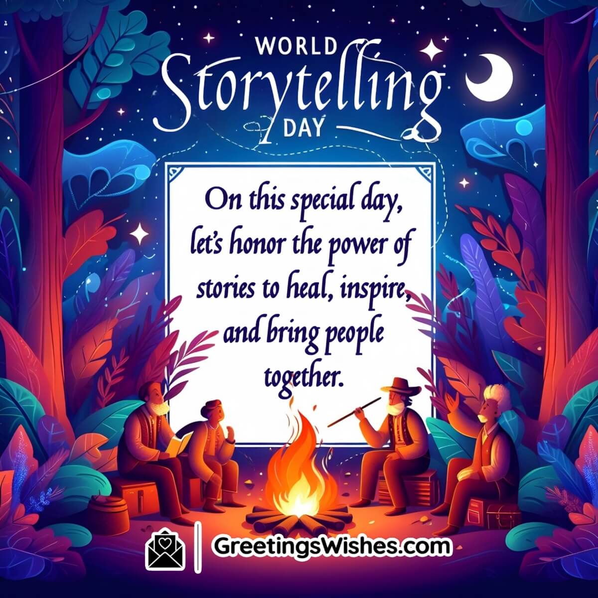 Happy World Storytelling Day Message