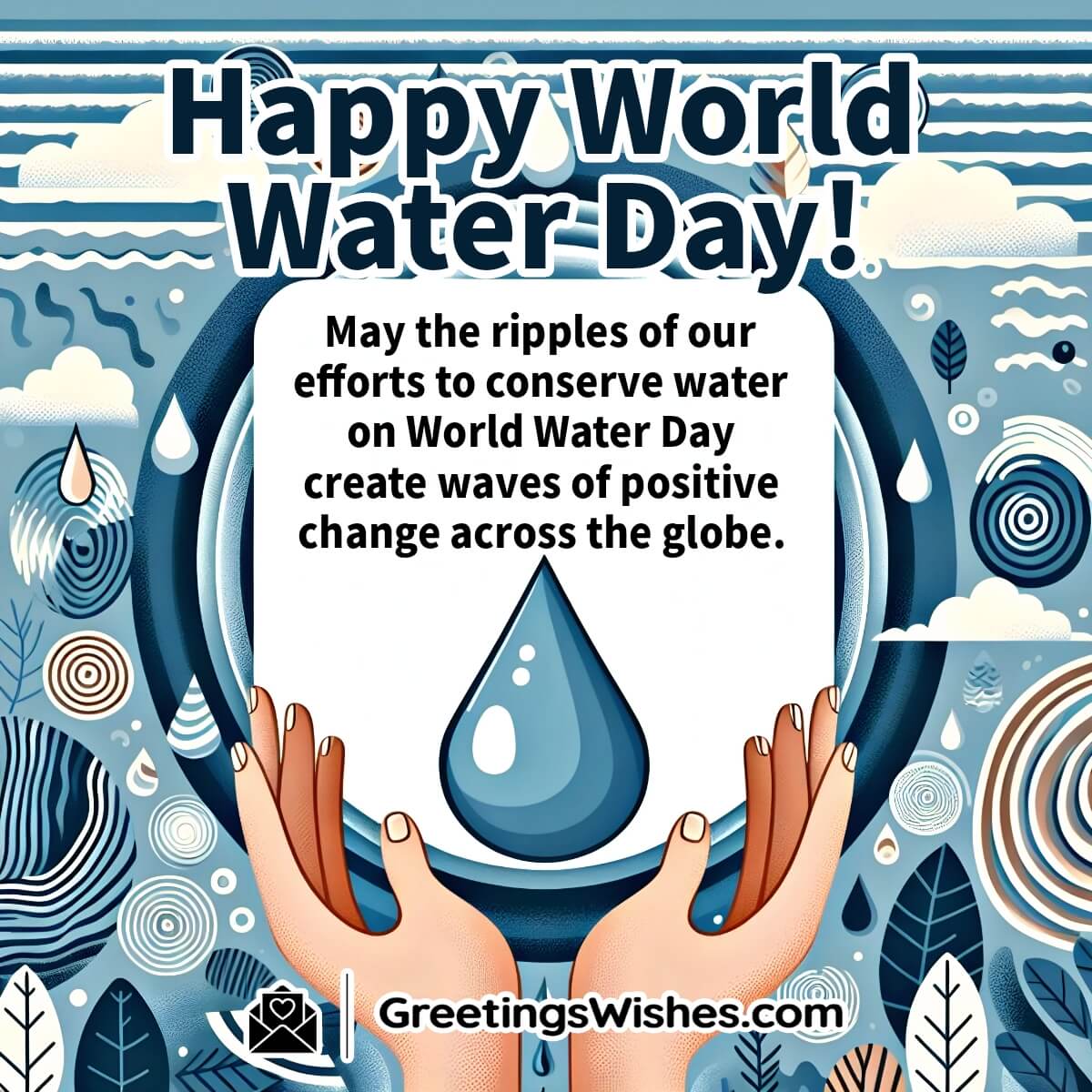 Happy World Water Day Wish Greetings