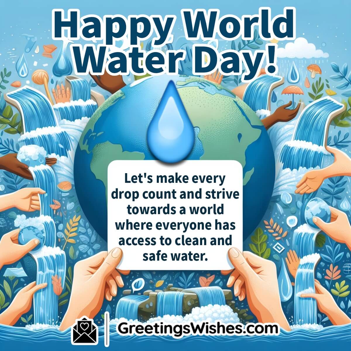 Happy World Water Day Wishes