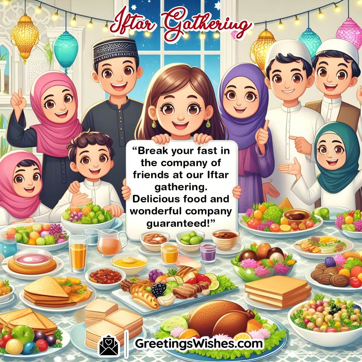 Iftar Gathering Invitation