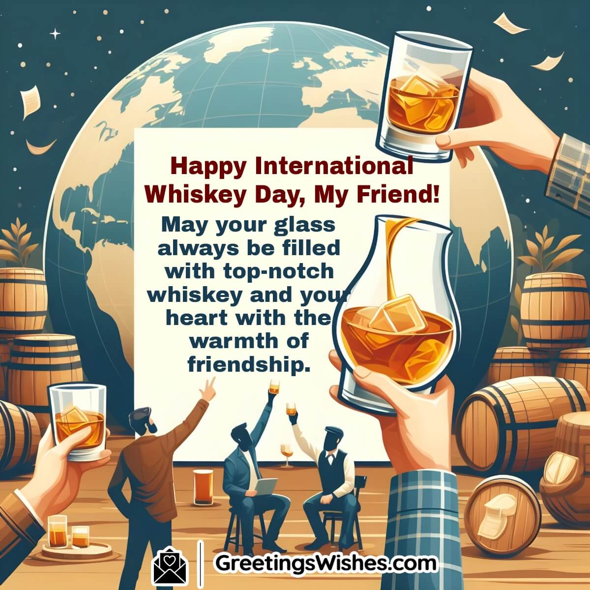International Whiskey Day Wishes For Friends