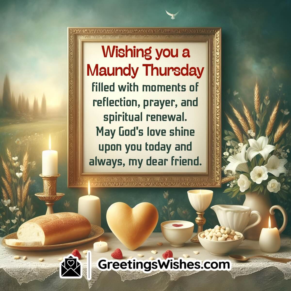 Maundy Thursday Wish For Friend