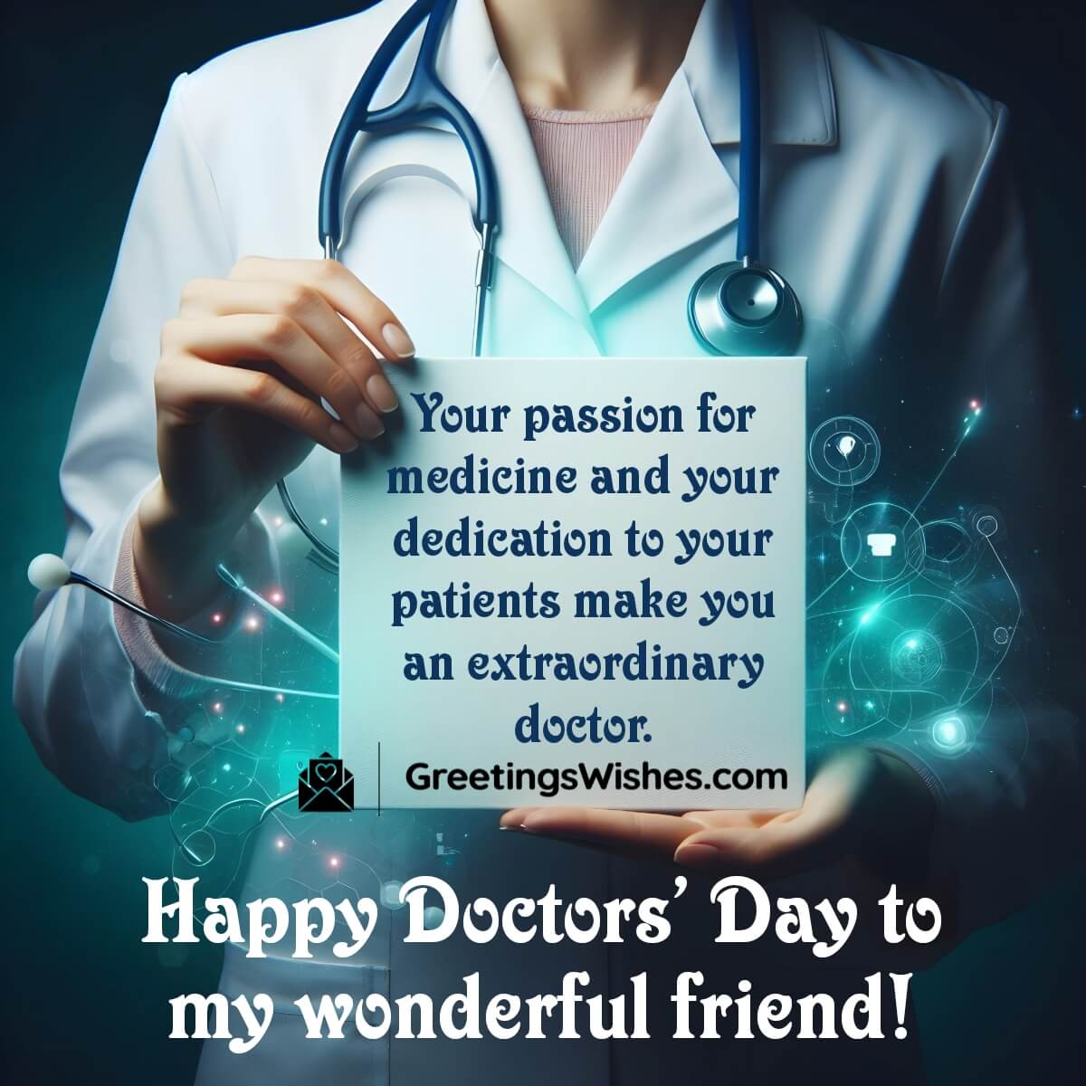 National Doctors’ Day Wishes For Friends