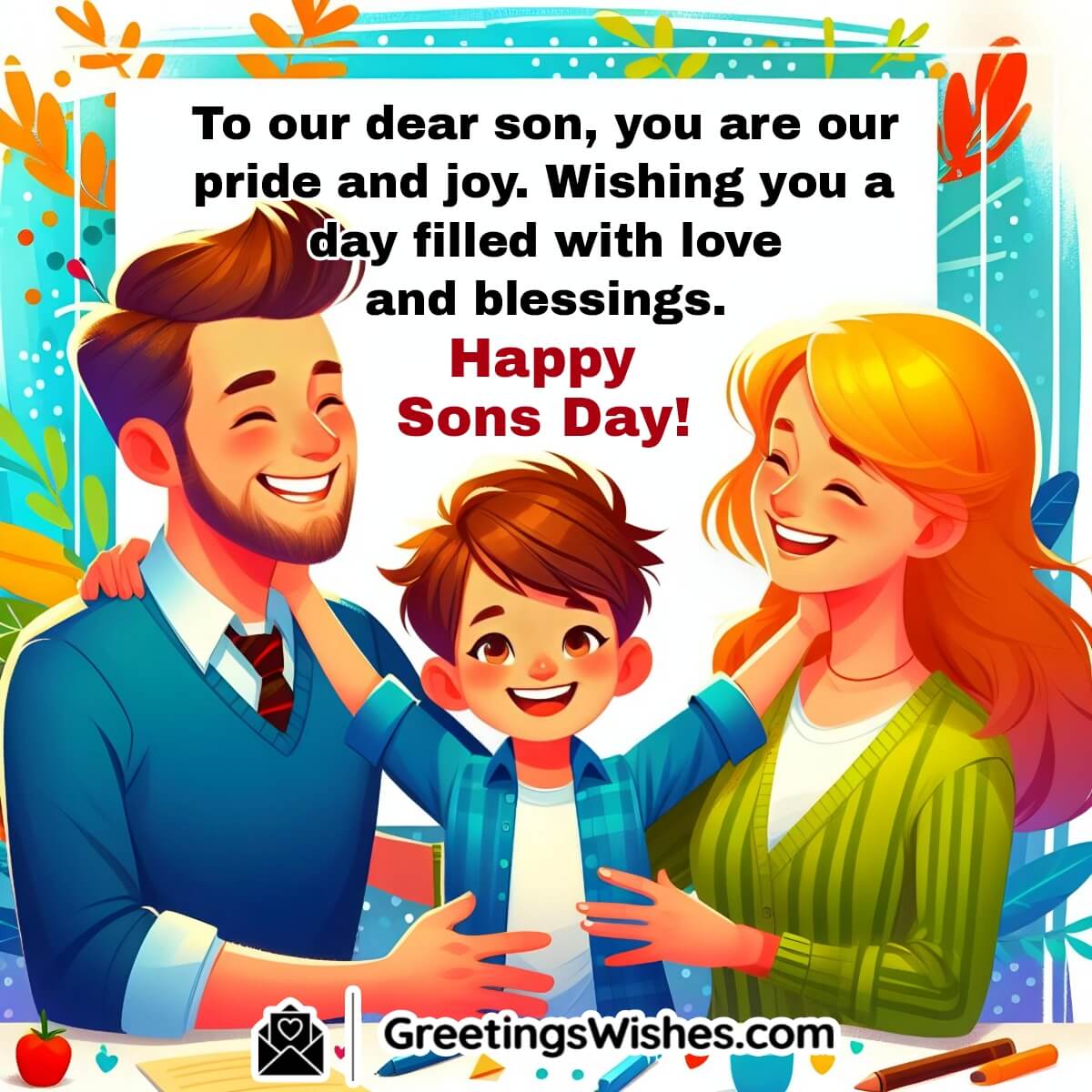 Happy National Sons Day Wishes Messages ( 4 March )