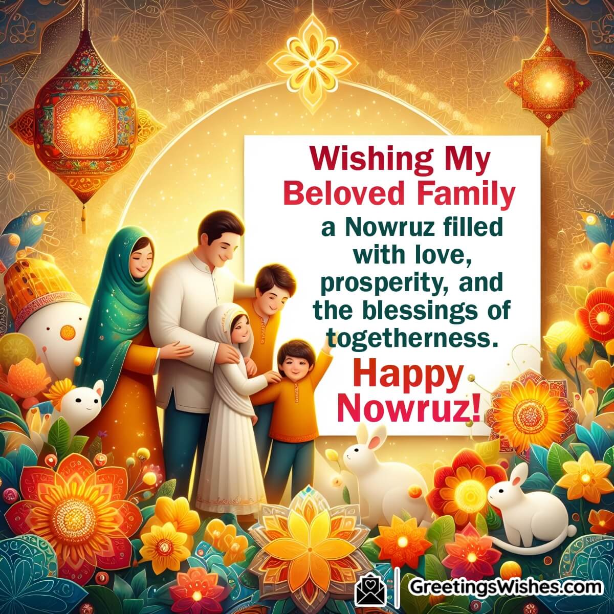 Nowruz Wishes For Family