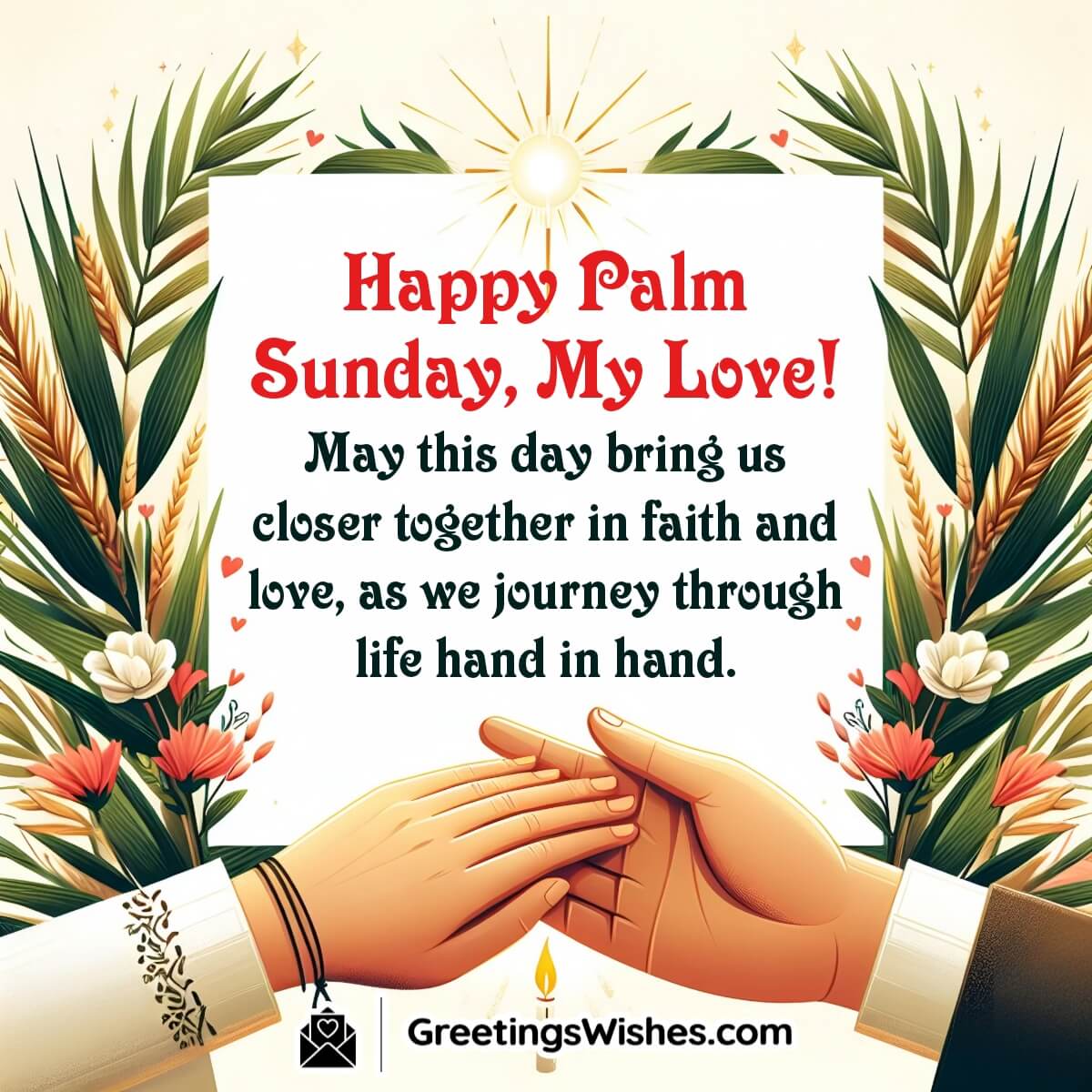 Palm Sunday Wishes For Love