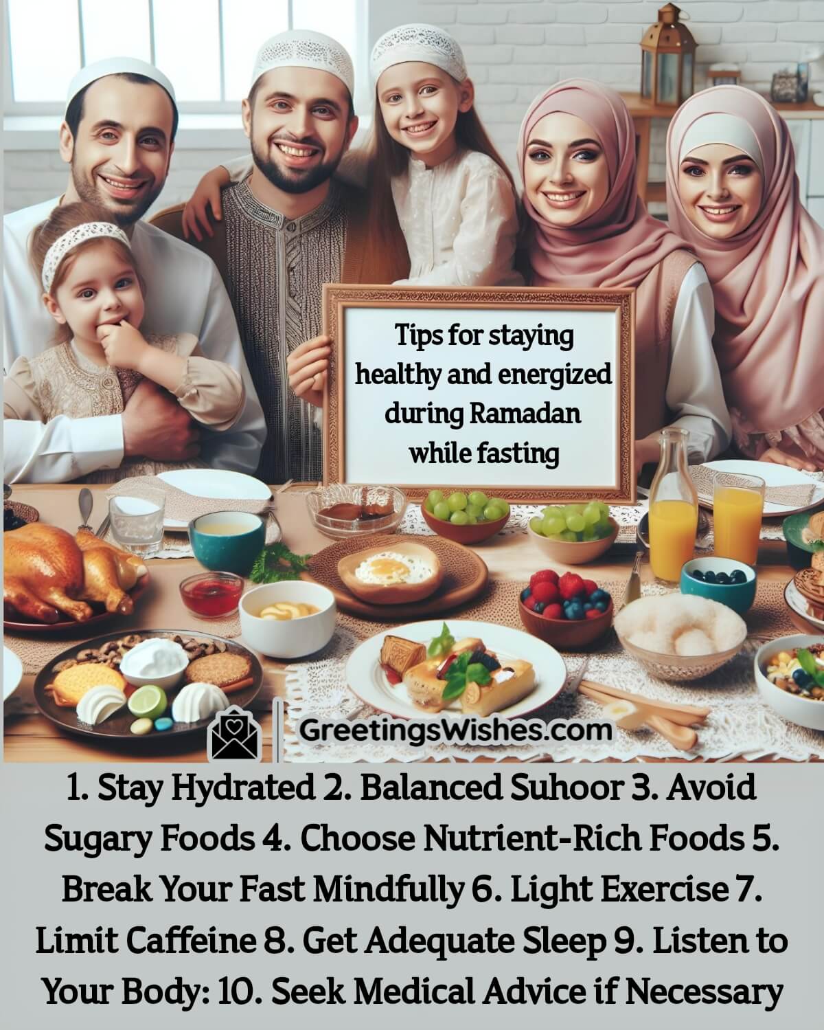 Tips For Staying Healthy And Energized During Ramadan