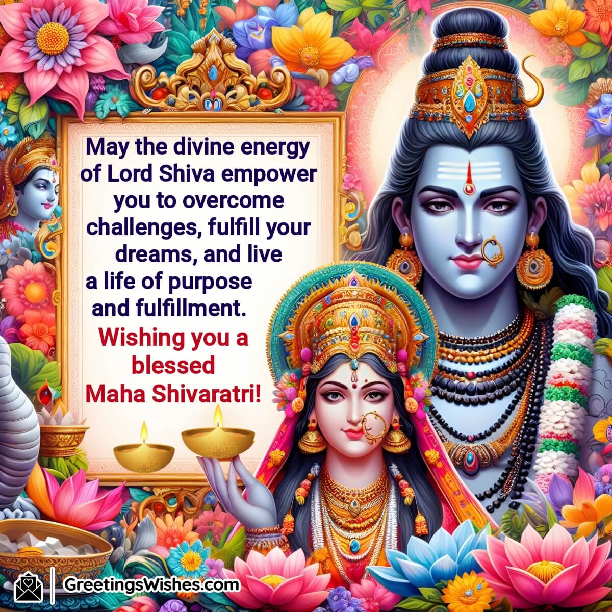 Wishing Blessed Maha Shivaratri