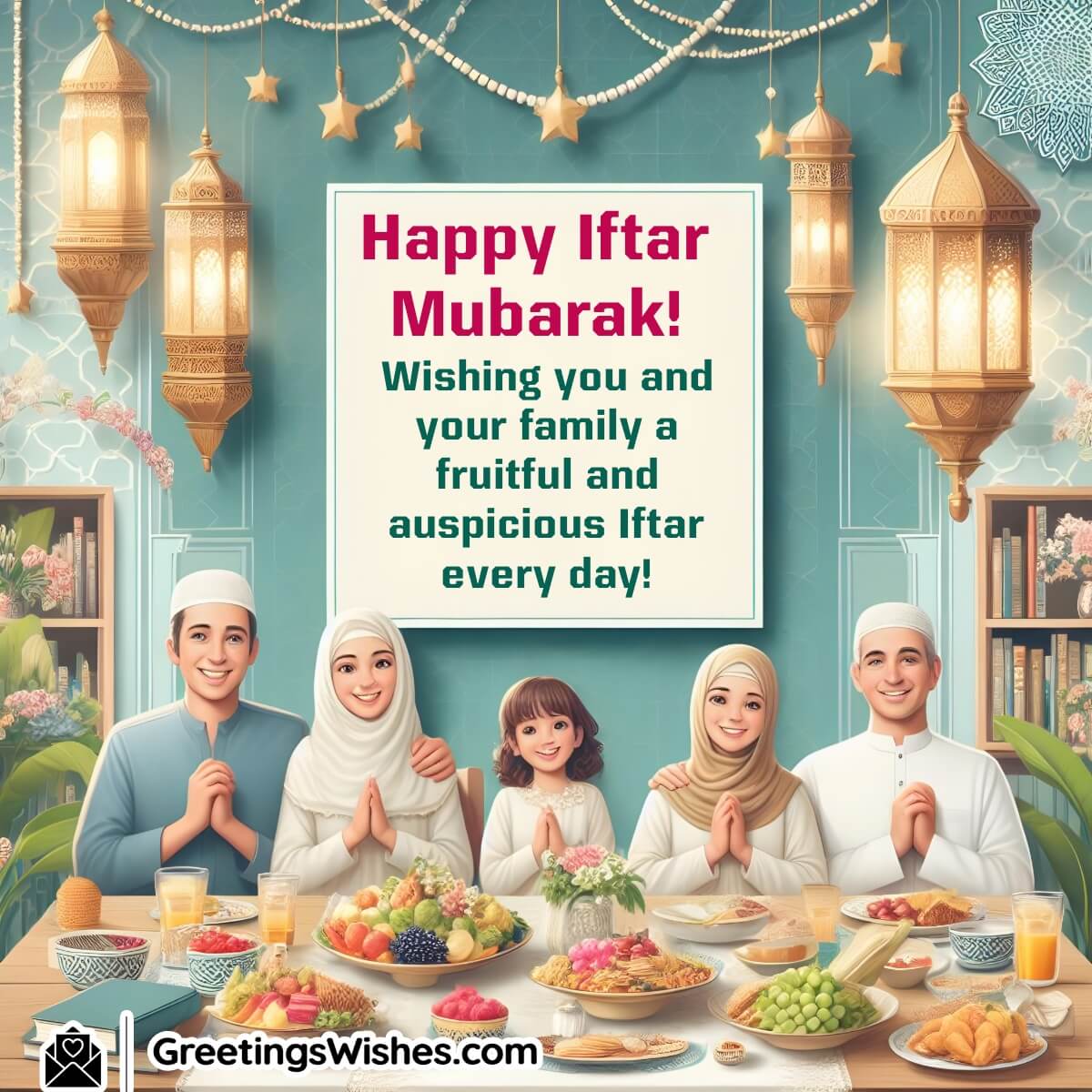 Wishing Happy Iftar Mubarak