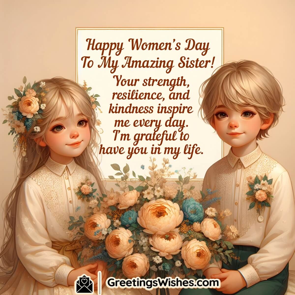 Women’s Day Wishes For Sister