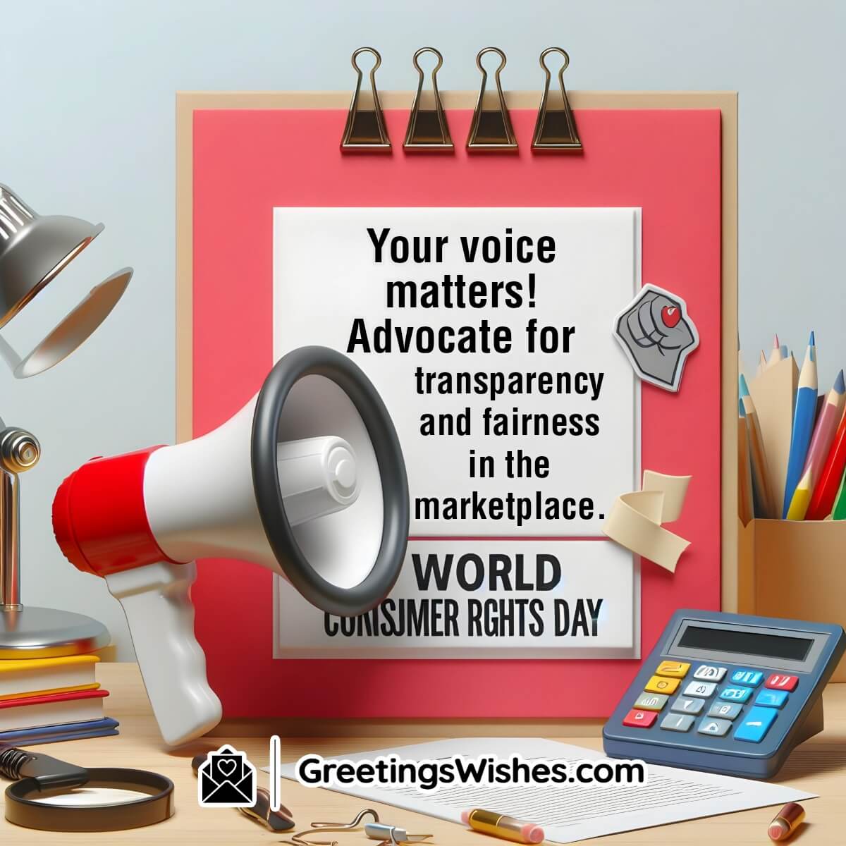 World Consumer Rights Day Message