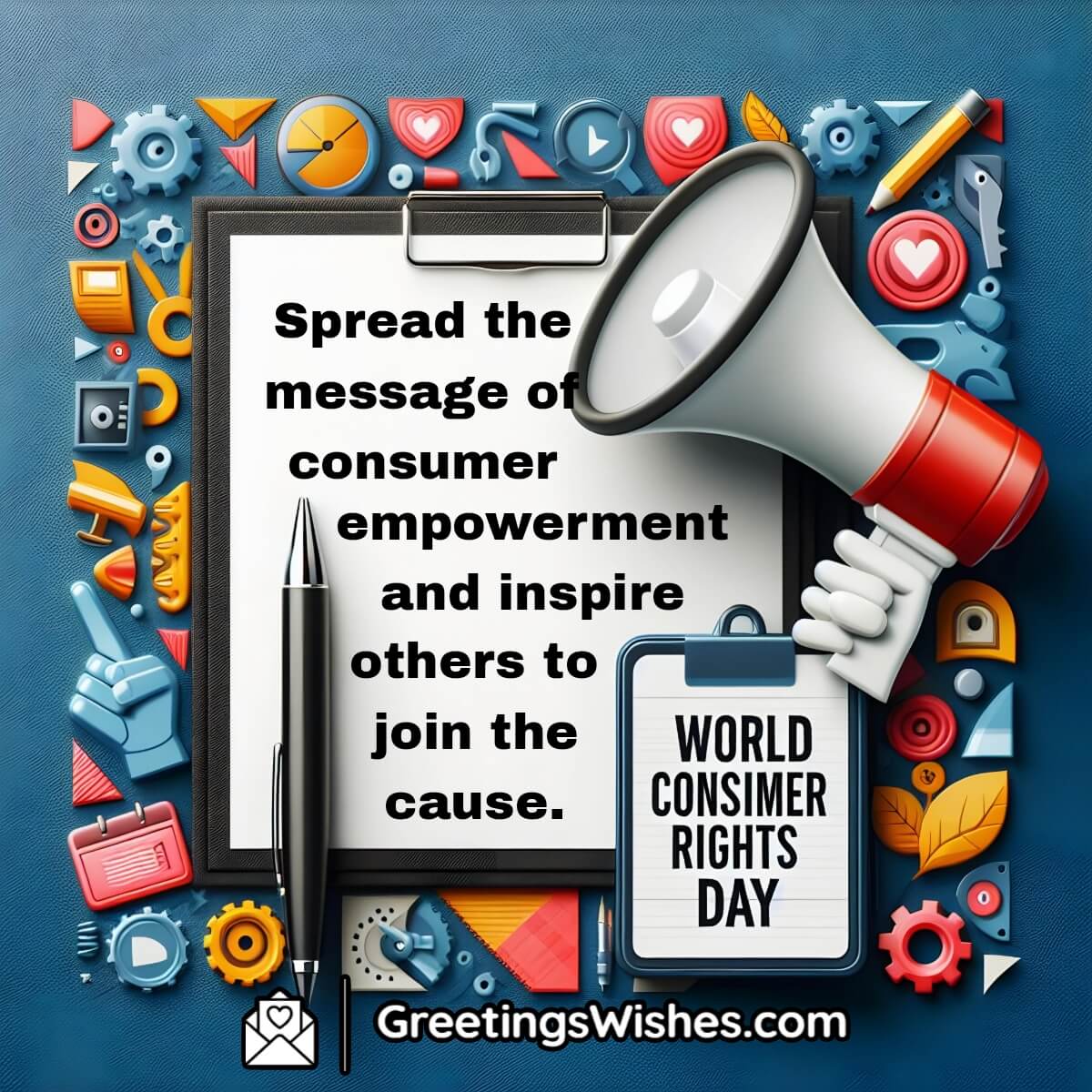 World Consumer Rights Day Spread Message