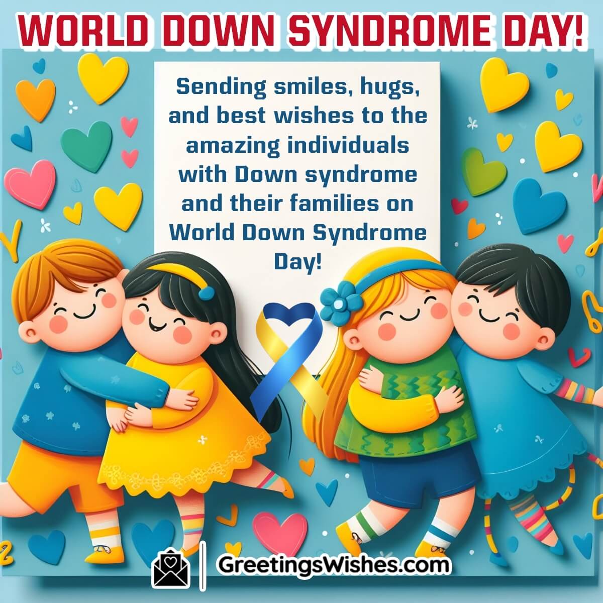 World Down Syndrome Day Wish Greetings