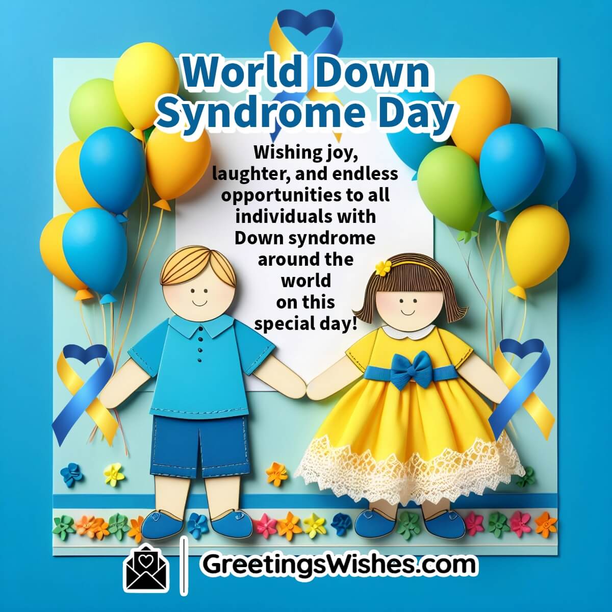 World Down Syndrome Day Wish Image