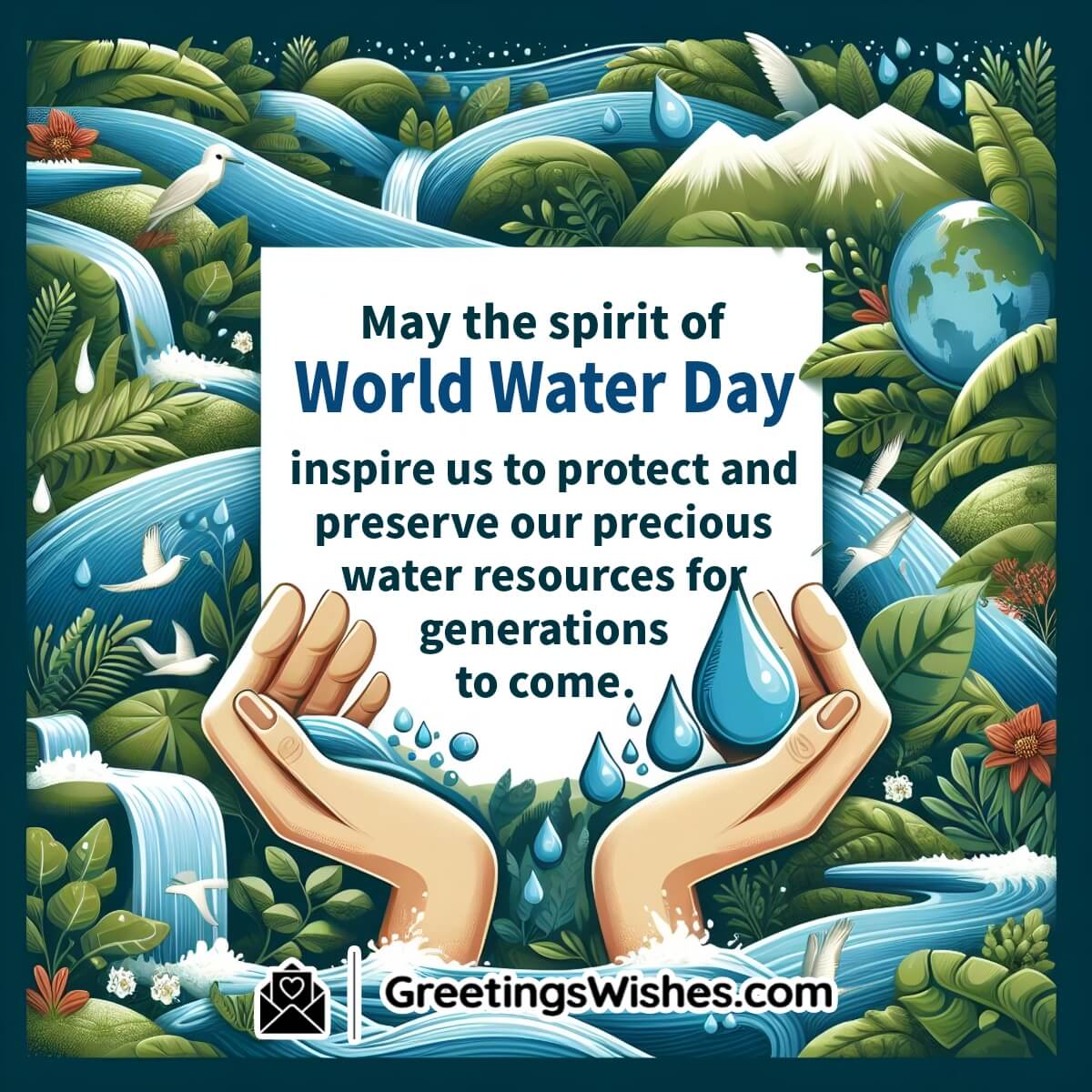 World Water Day Wish Picture