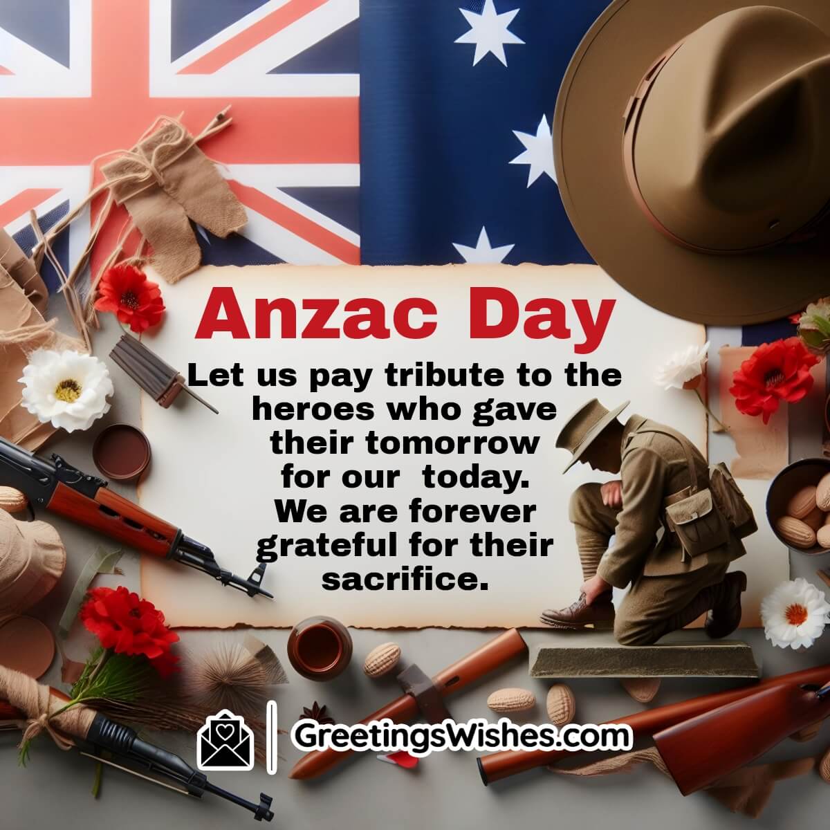 Anzac Day Message Picture