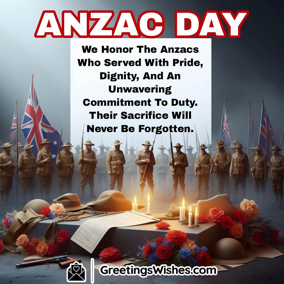 Anzac Day Status Image