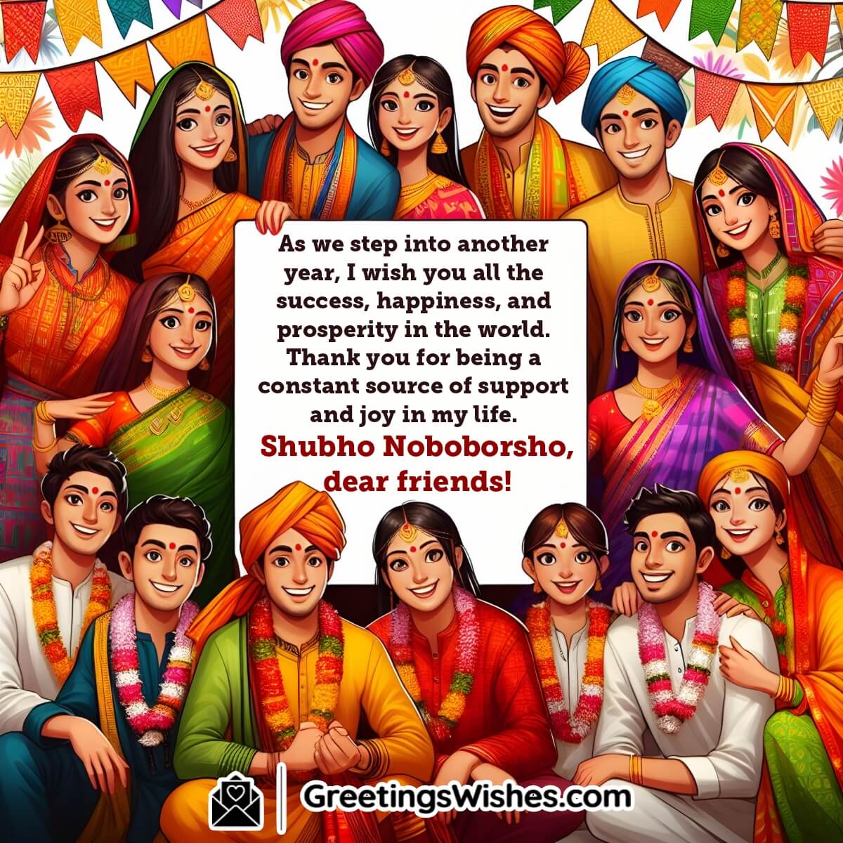 Bengali New Year Wish For Friends