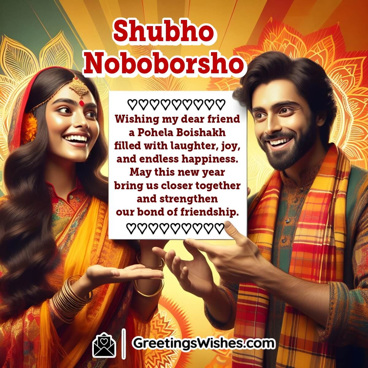 Bengali New Year Wishes For Friends