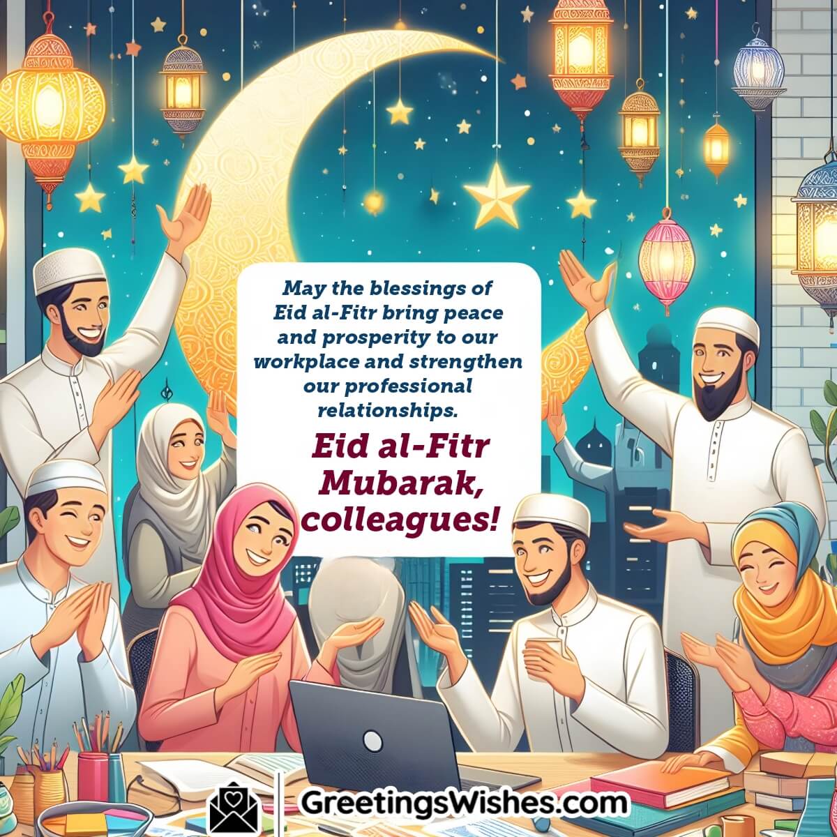 Eid Al Fitr Mubarak Colleagues!