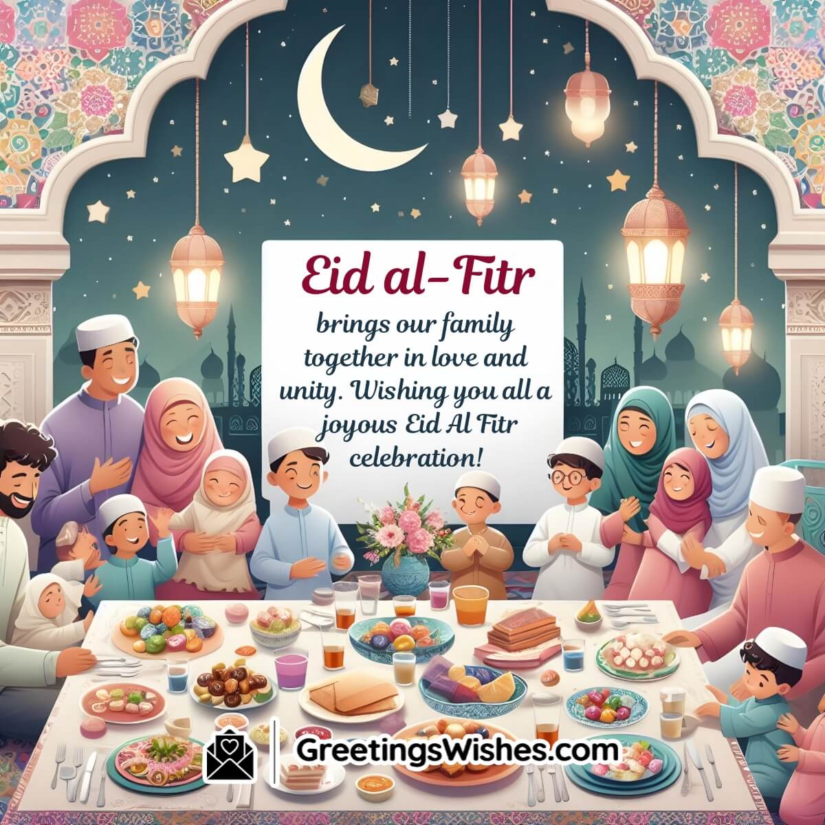 Eid Al Fitr Wishes For Family