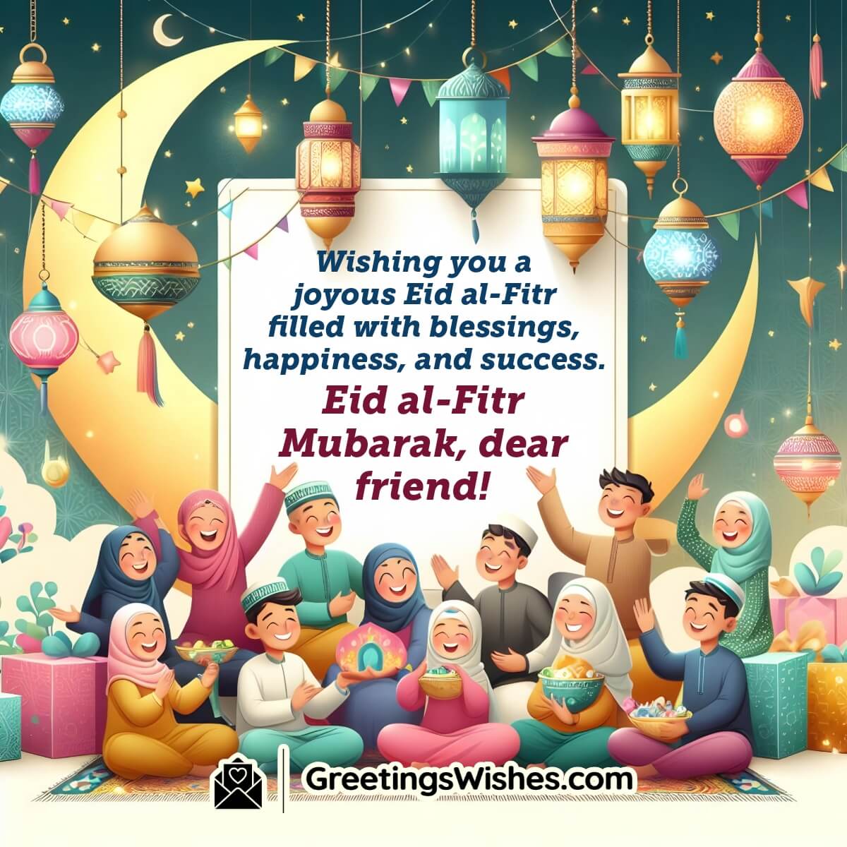 Eid Al Fitr Wishes For Friends