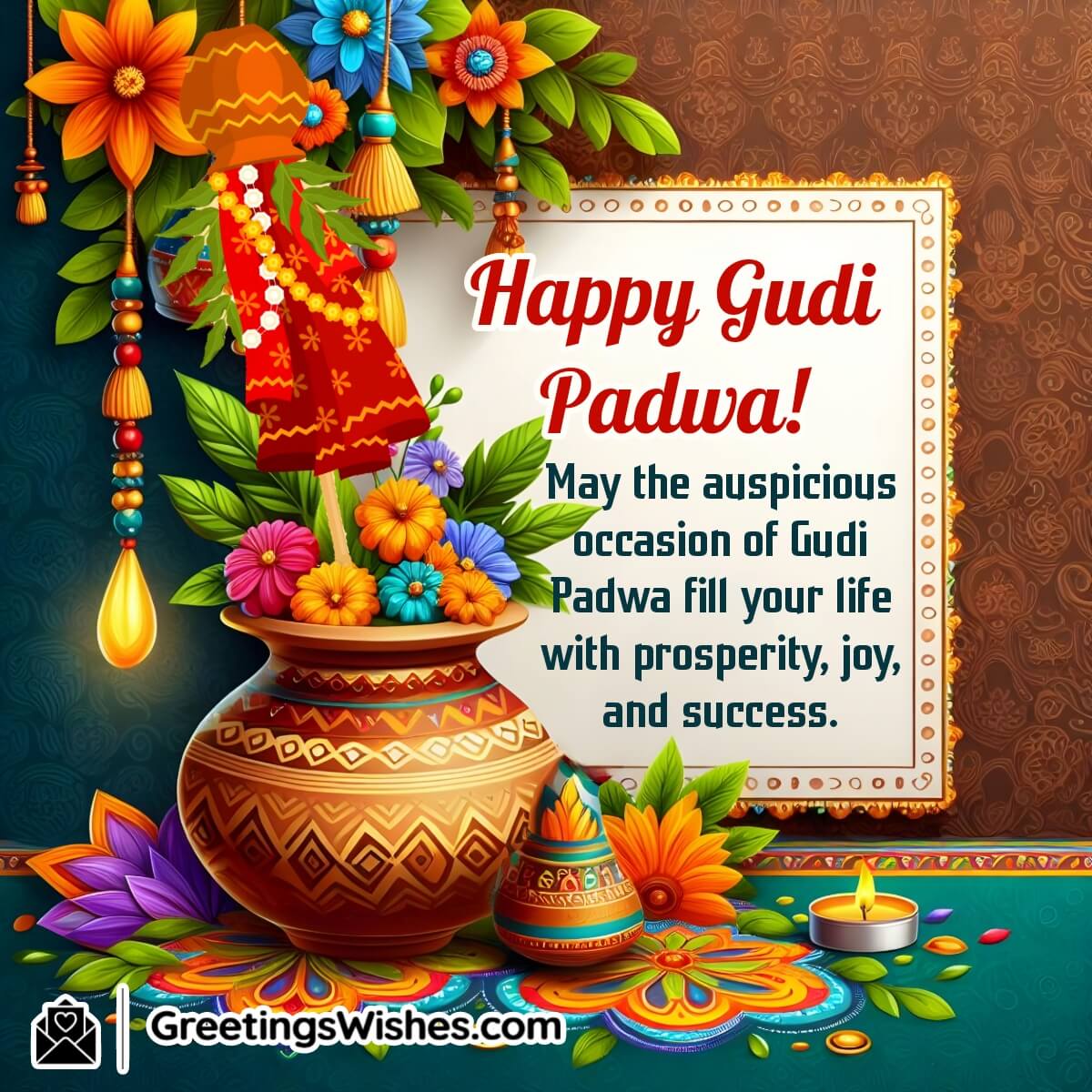 Gudi Padwa Wish Image