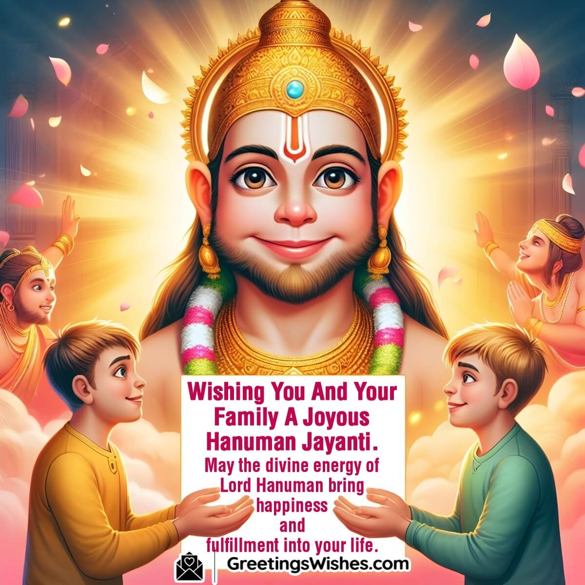 Hanuman Jayanti Wishes For Friend