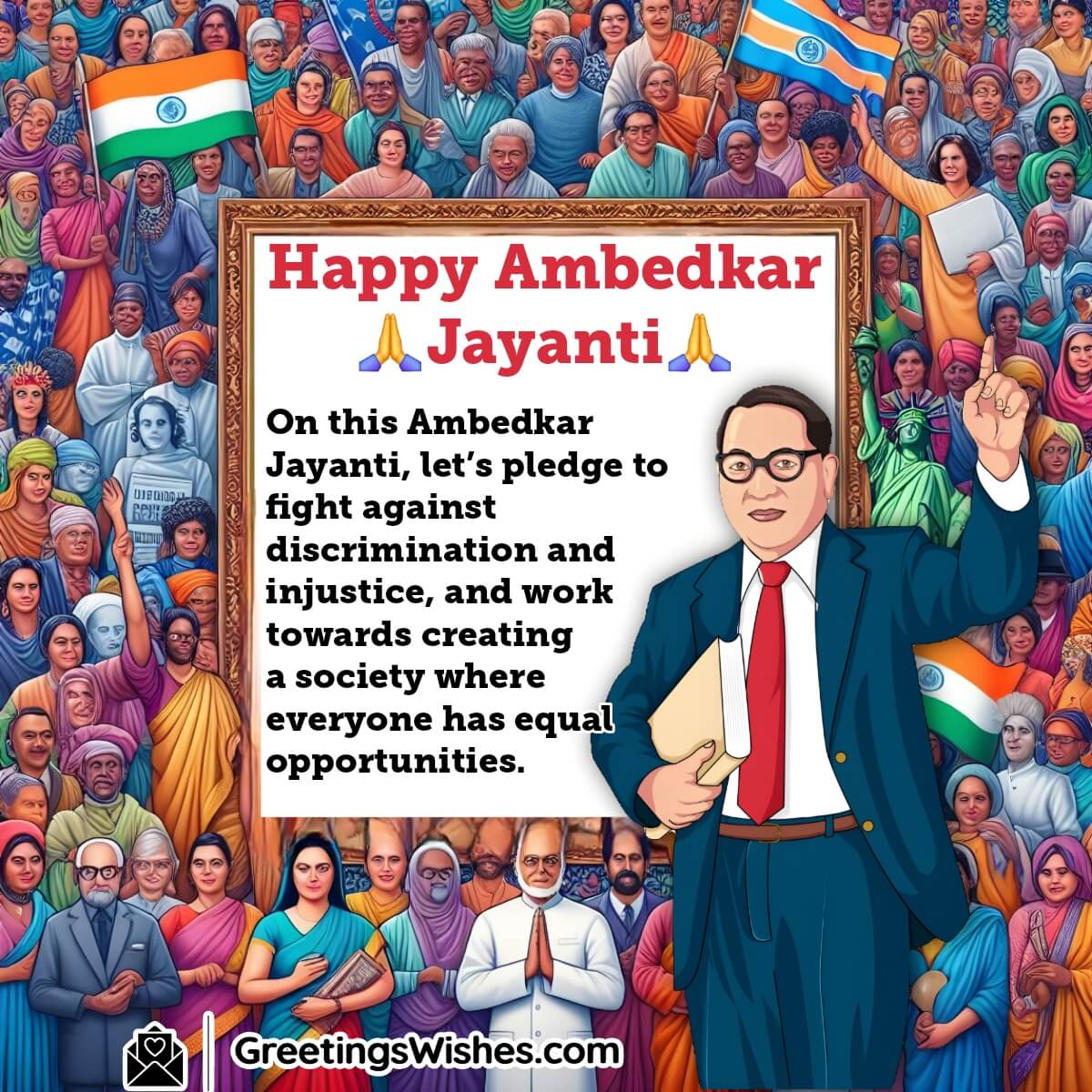 Happy Ambedkar Jayanti Message