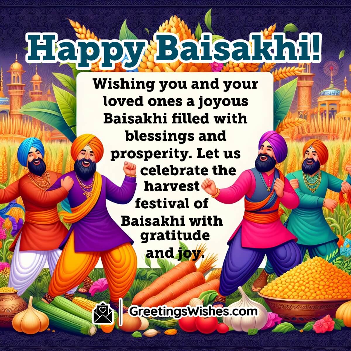 Happy Baisakhi Message