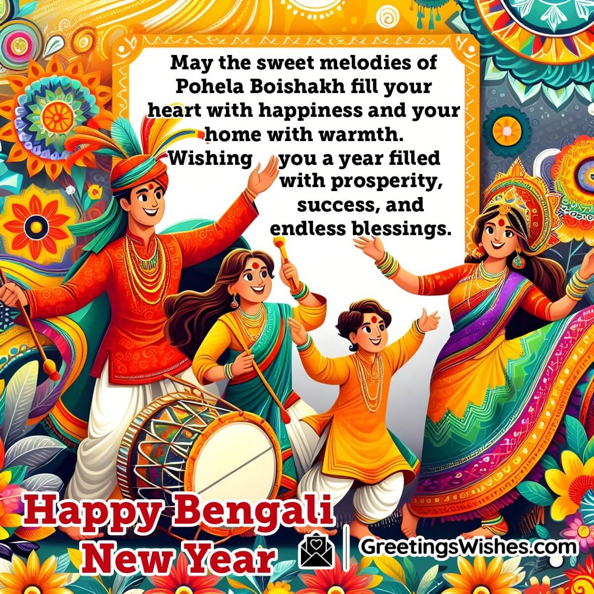 Happy Bengali New Year Wishes