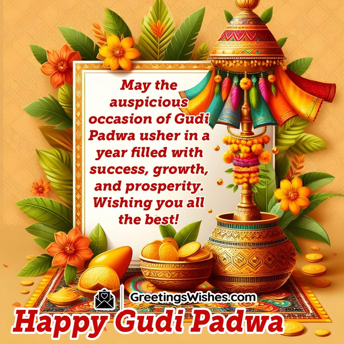 Happy Gudi Padwa Message Pic