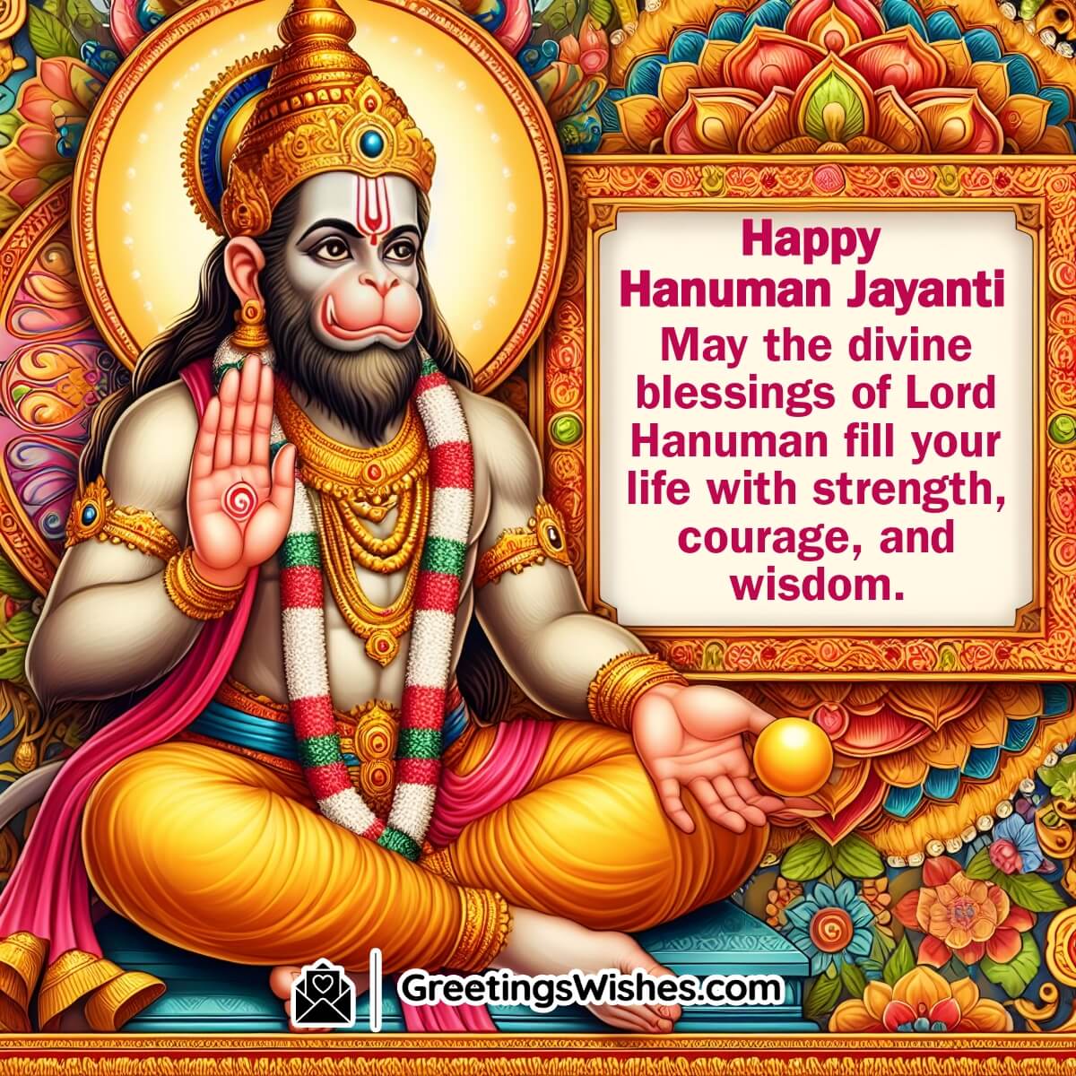 Happy Hanuman Jayanti Wish Picture