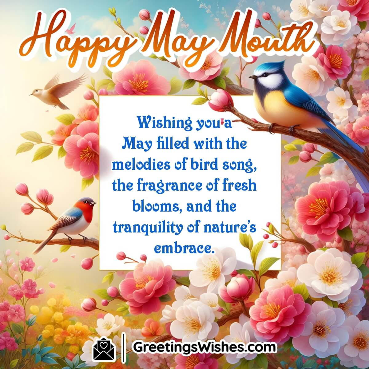 Happy May Month Wish Image